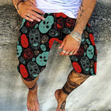 Men's Shorts Summer Shorts Bermuda shorts Beach Shorts Boho Pants Drawstring Print Graphic Prints Comfort Lightweight Knee Length Holiday Beach Stylish Casual 1 2 Inelastic mysite